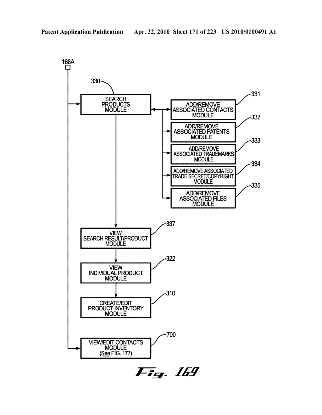 System and Method for Managing Intellectual Property Life Cycles - diagram, schematic, and image 172