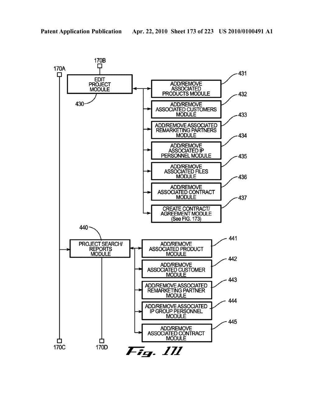 System and Method for Managing Intellectual Property Life Cycles - diagram, schematic, and image 174