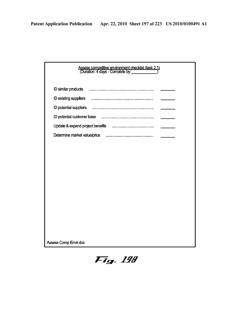 System and Method for Managing Intellectual Property Life Cycles - diagram, schematic, and image 198