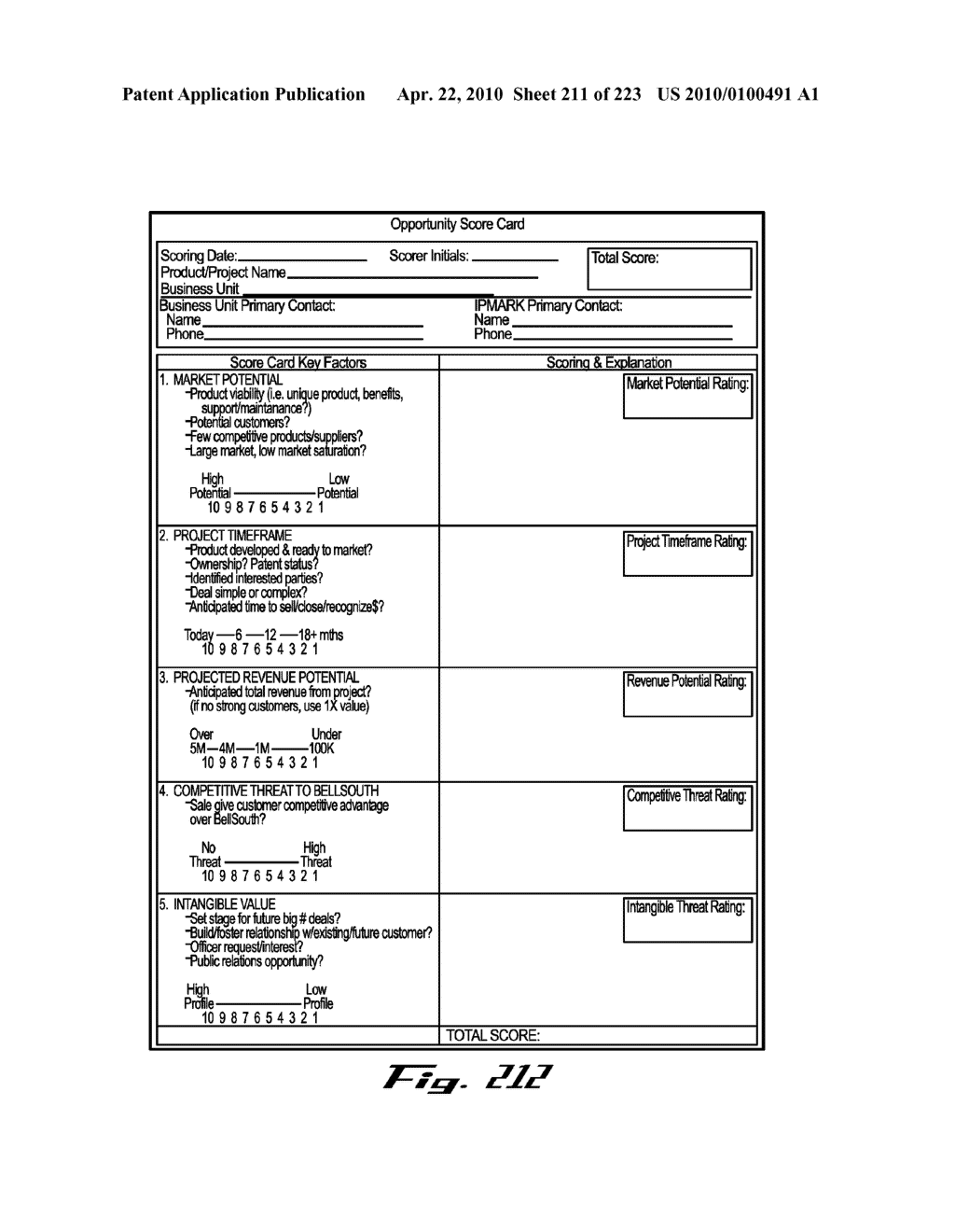 System and Method for Managing Intellectual Property Life Cycles - diagram, schematic, and image 212