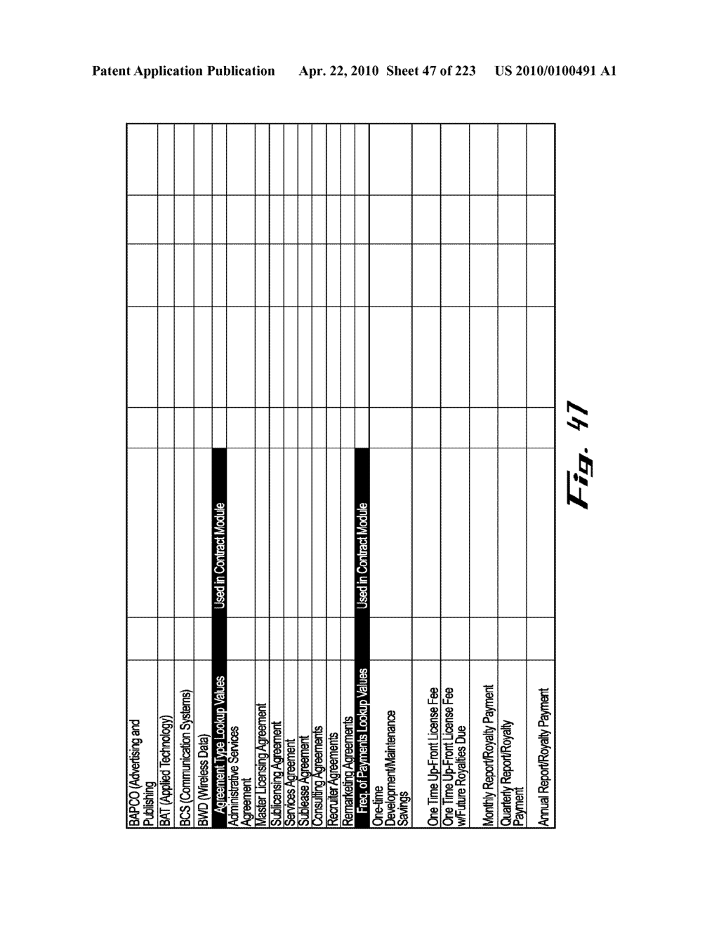 System and Method for Managing Intellectual Property Life Cycles - diagram, schematic, and image 48