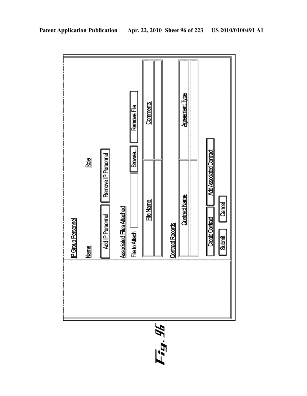 System and Method for Managing Intellectual Property Life Cycles - diagram, schematic, and image 97