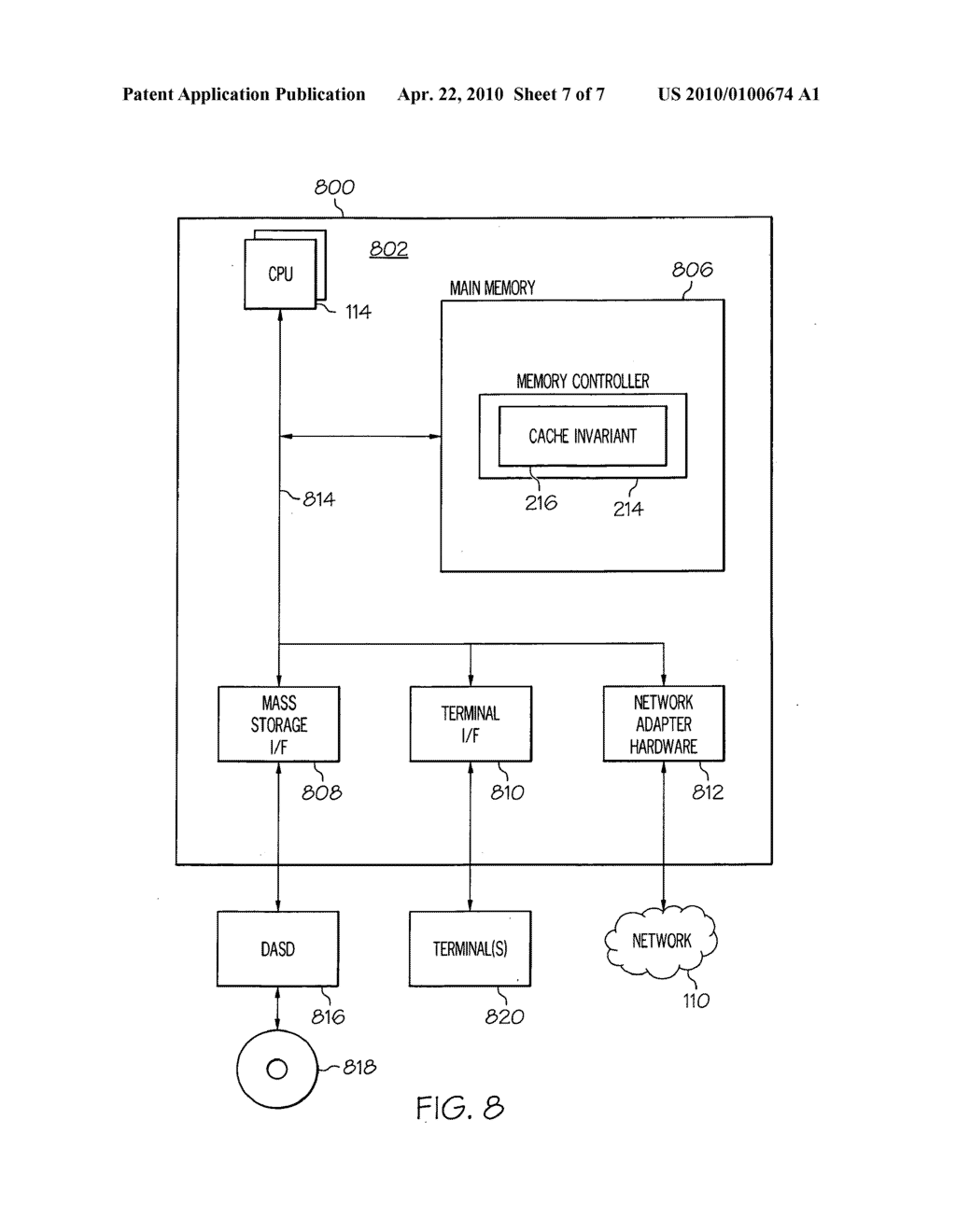 MANAGING A REGION CACHE - diagram, schematic, and image 08