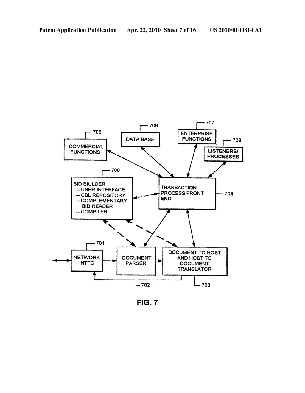 REGISTRY FOR TRADING PARTNERS USING DOCUMENTS FOR COMMERCE IN TRADING PARTNER NETWORKS - diagram, schematic, and image 08