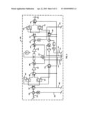 DOWNSTREAM OUTPUT LEVEL AND/OR OUTPUT LEVEL TILT COMPENSATION DEVICE BETWEEN CATV DISTRIBUTION SYSTEM AND CATV USER diagram and image