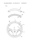 Steering Wheel With Pattern And Method For Manufacturing The Same diagram and image