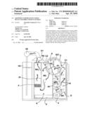 Equipment for roasting coffee beans and edible seeds in general diagram and image