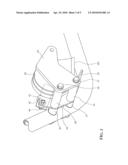 HORN GUARD DEVICE FOR MOTORCYCLE diagram and image