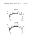 PNEUMATIC TIRE FOR MOTORCYCLE diagram and image