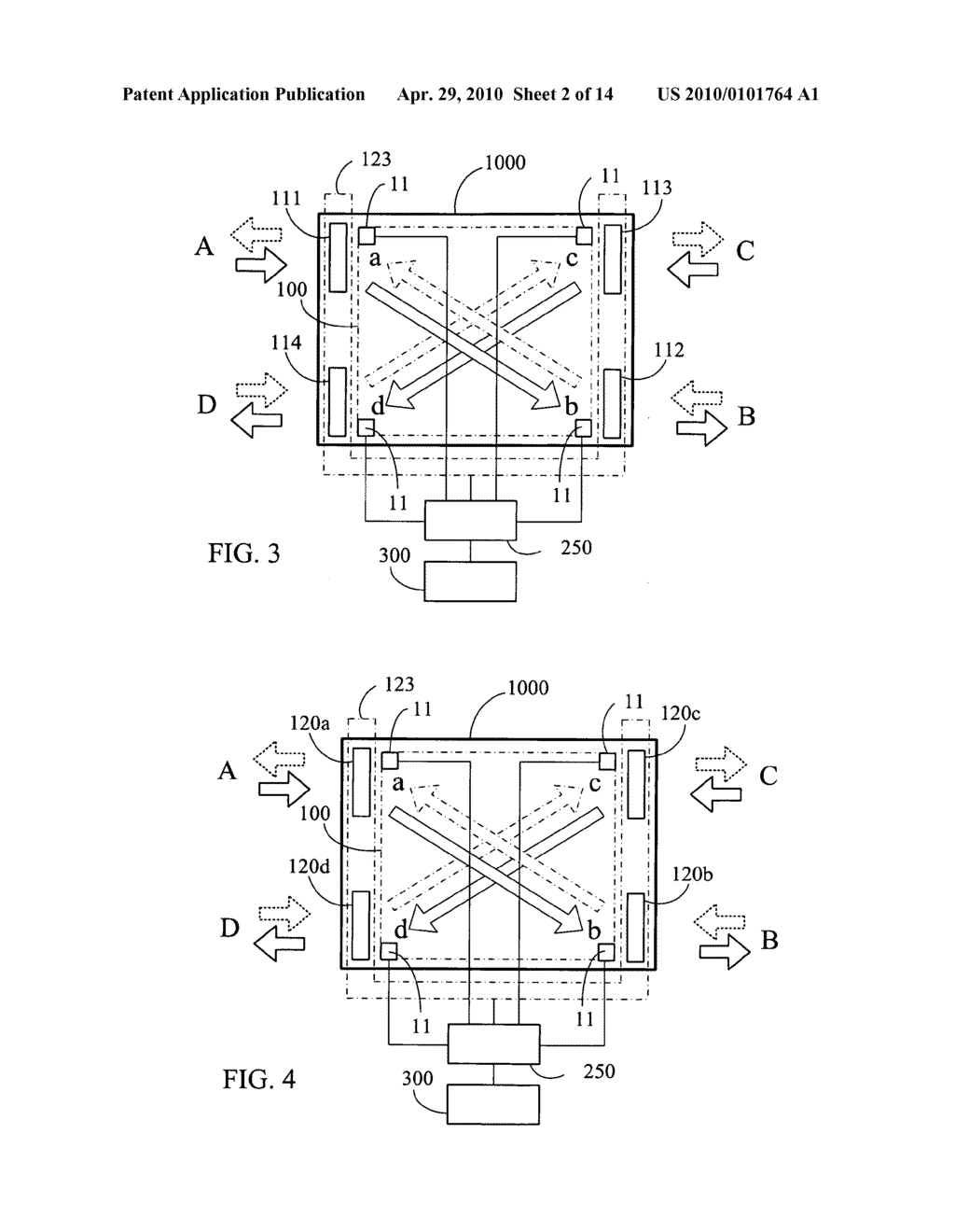 Double flow-circuit heat exchange device for periodic positive and reverse directional pumping - diagram, schematic, and image 03