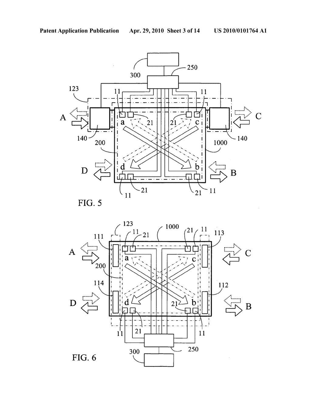 Double flow-circuit heat exchange device for periodic positive and reverse directional pumping - diagram, schematic, and image 04