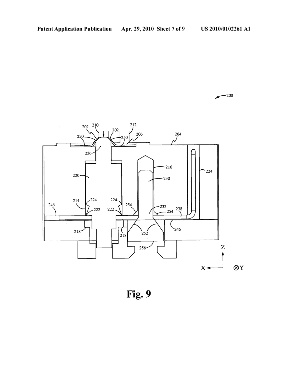 Microfluidic valve mechanism - diagram, schematic, and image 08