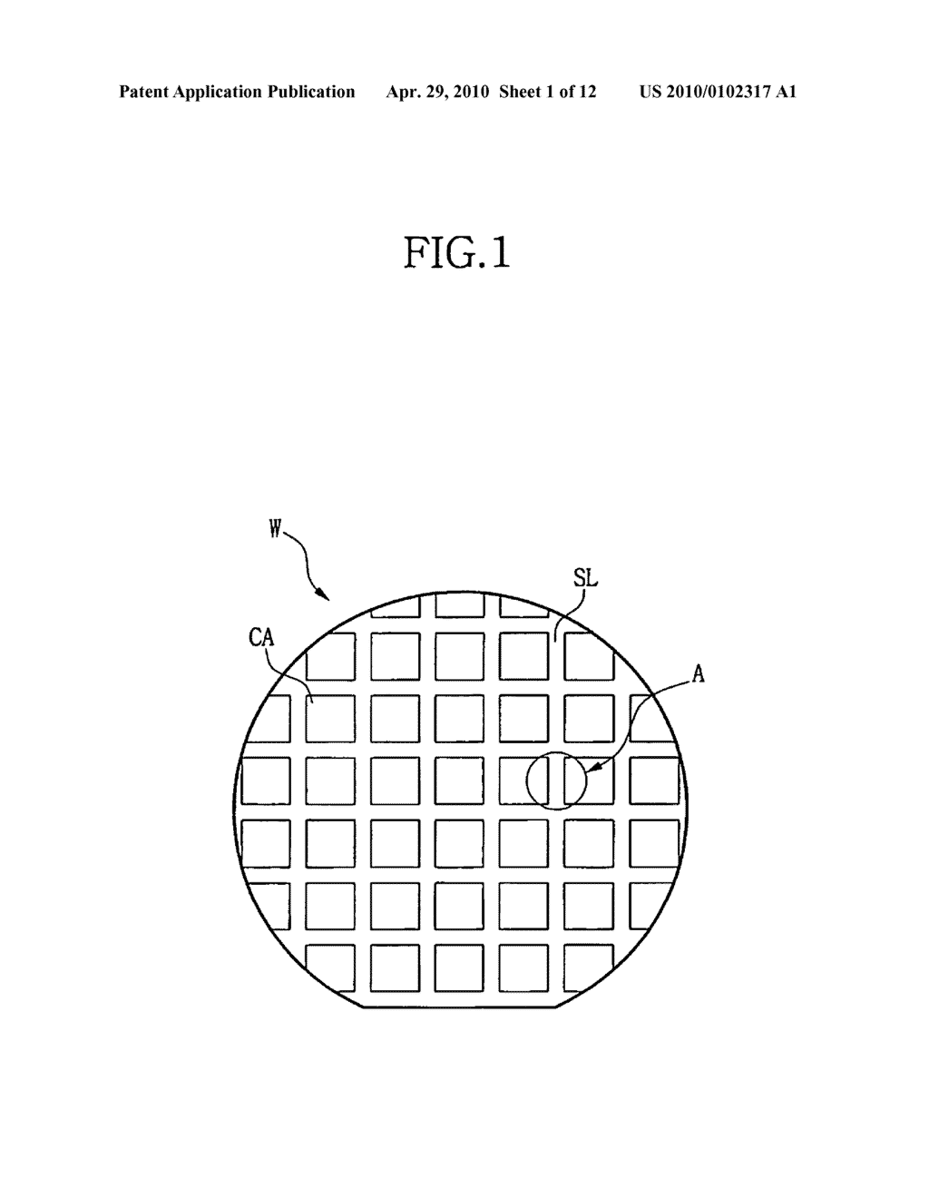 Semiconductor wafer, semiconductor device, semiconductor module and electronic apparatus including guard ring patterns and process monitoring pattern - diagram, schematic, and image 02