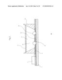 LED DEVICE AND ILLUMINATING APPARATUS diagram and image