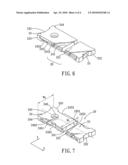 Lead frame unit, package structure and light emitting diode device having the same diagram and image