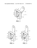 GRAVITY RELEASE LOCKING APPARATUS FOR TRASH CONTAINER diagram and image