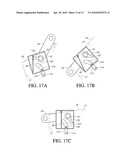 GRAVITY RELEASE LOCKING APPARATUS FOR TRASH CONTAINER diagram and image