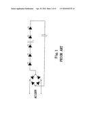 LED LIGHT STRING WITH ZENER DIODES OR RESISTORS AS SHUNTS diagram and image