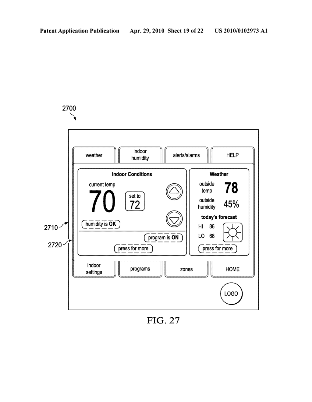 ALARM AND DIAGNOSTICS SYSTEM AND METHOD FOR A DISTRIBUTED-ARCHITECTURE HEATING, VENTILATION AND AIR CONDITIONING NETWORK - diagram, schematic, and image 20