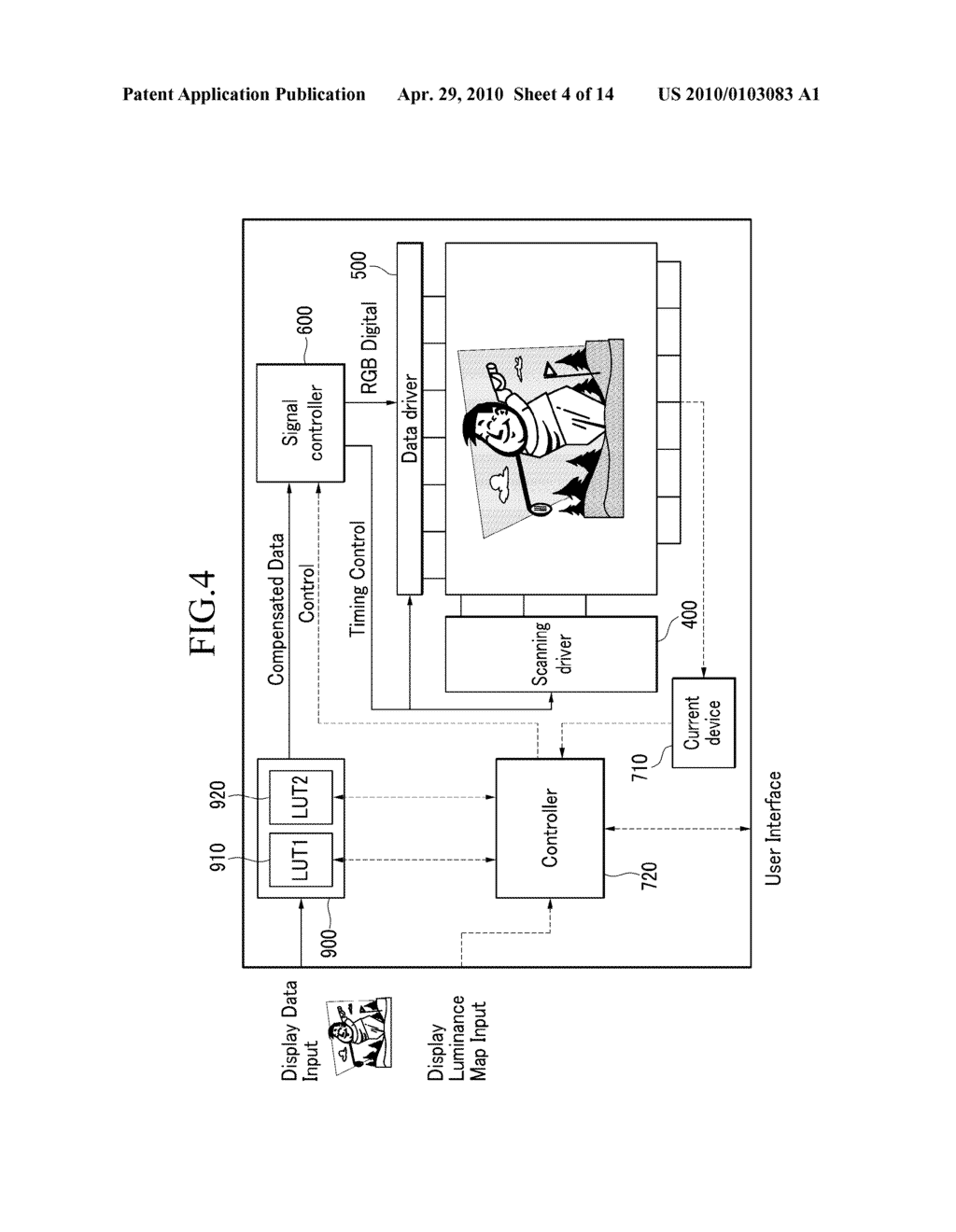 ORGANIC LIGHT EMITTING DEVICE, AND APPARATUS AND METHOD OF GENERATING MODIFICATION INFORMATION THEREFOR - diagram, schematic, and image 05