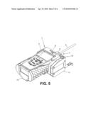 DEVICE FOR A LENGTH MEASUREMENT AND ADAPTER FOR ACCOMODATING A DEVICE FOR A LENGTH MEASUREMENT diagram and image