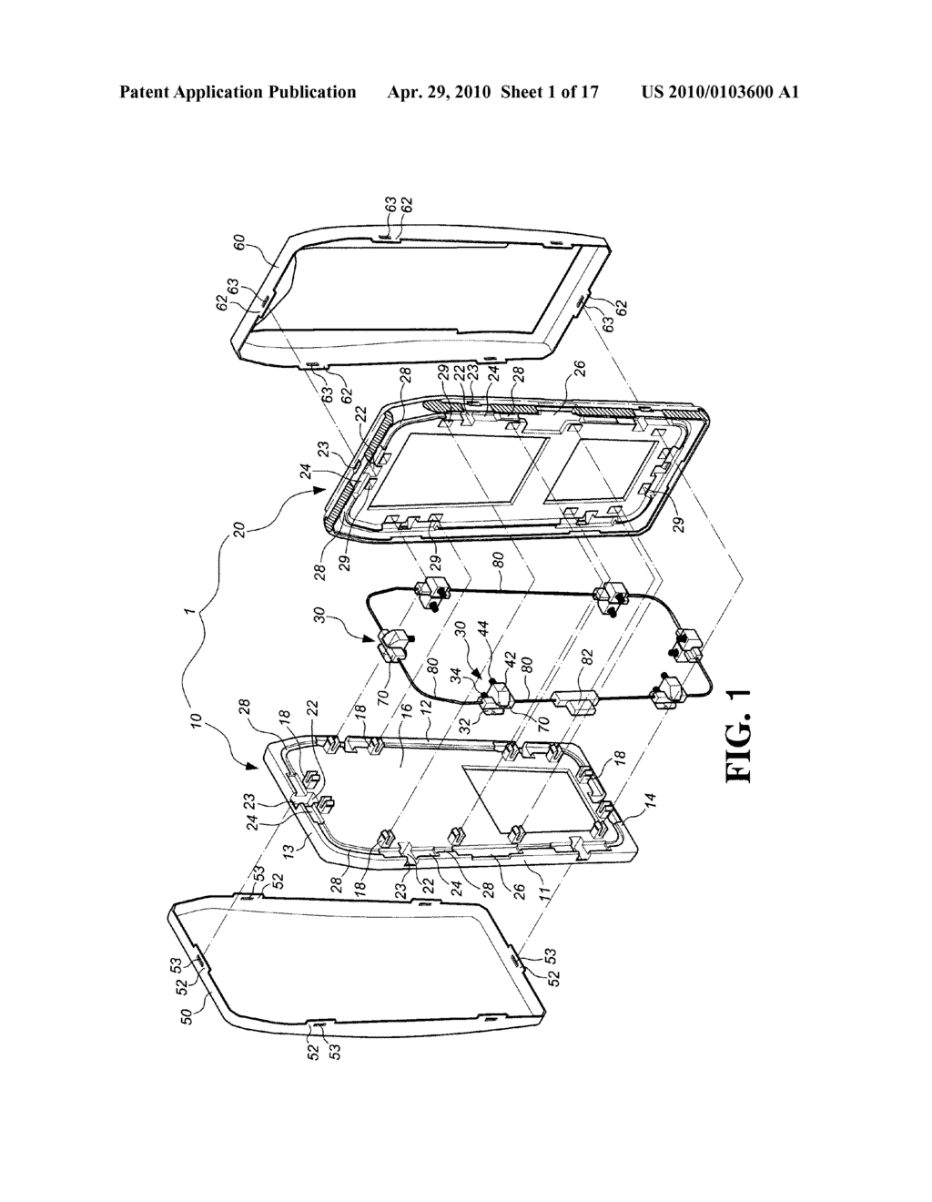 HOUSING ASSEMBLY FOR A PORTABLE ELECTRONIC DEVICE - diagram, schematic, and image 02