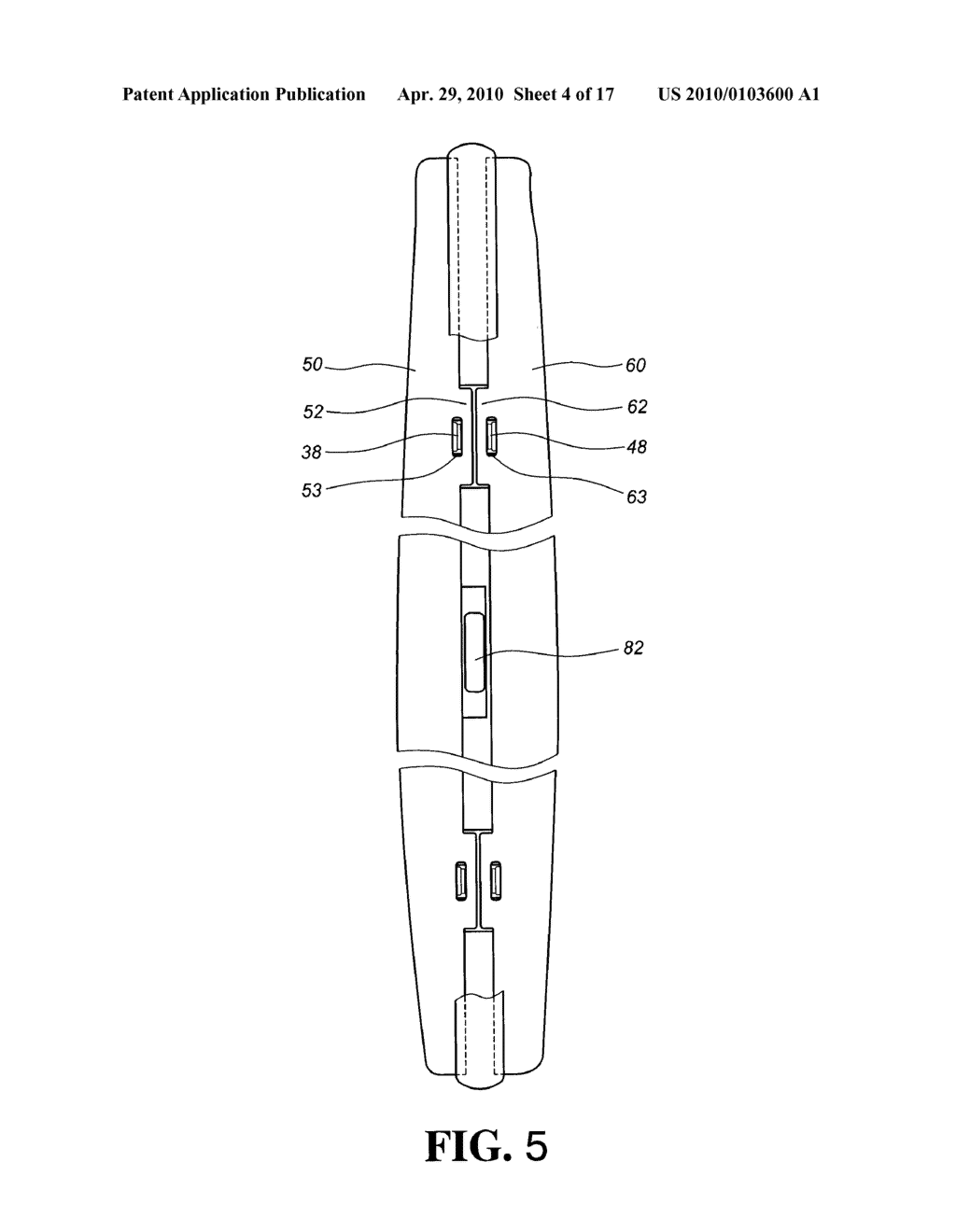 HOUSING ASSEMBLY FOR A PORTABLE ELECTRONIC DEVICE - diagram, schematic, and image 05