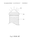 LED LAMP BULB STRUCTURE diagram and image