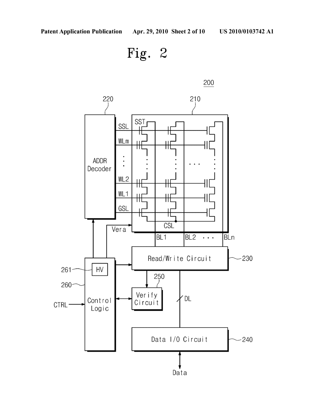 METHOD OF OPERATING NONVOLATILE MEMORY DEVICE AND MEMORY SYSTEM - diagram, schematic, and image 03