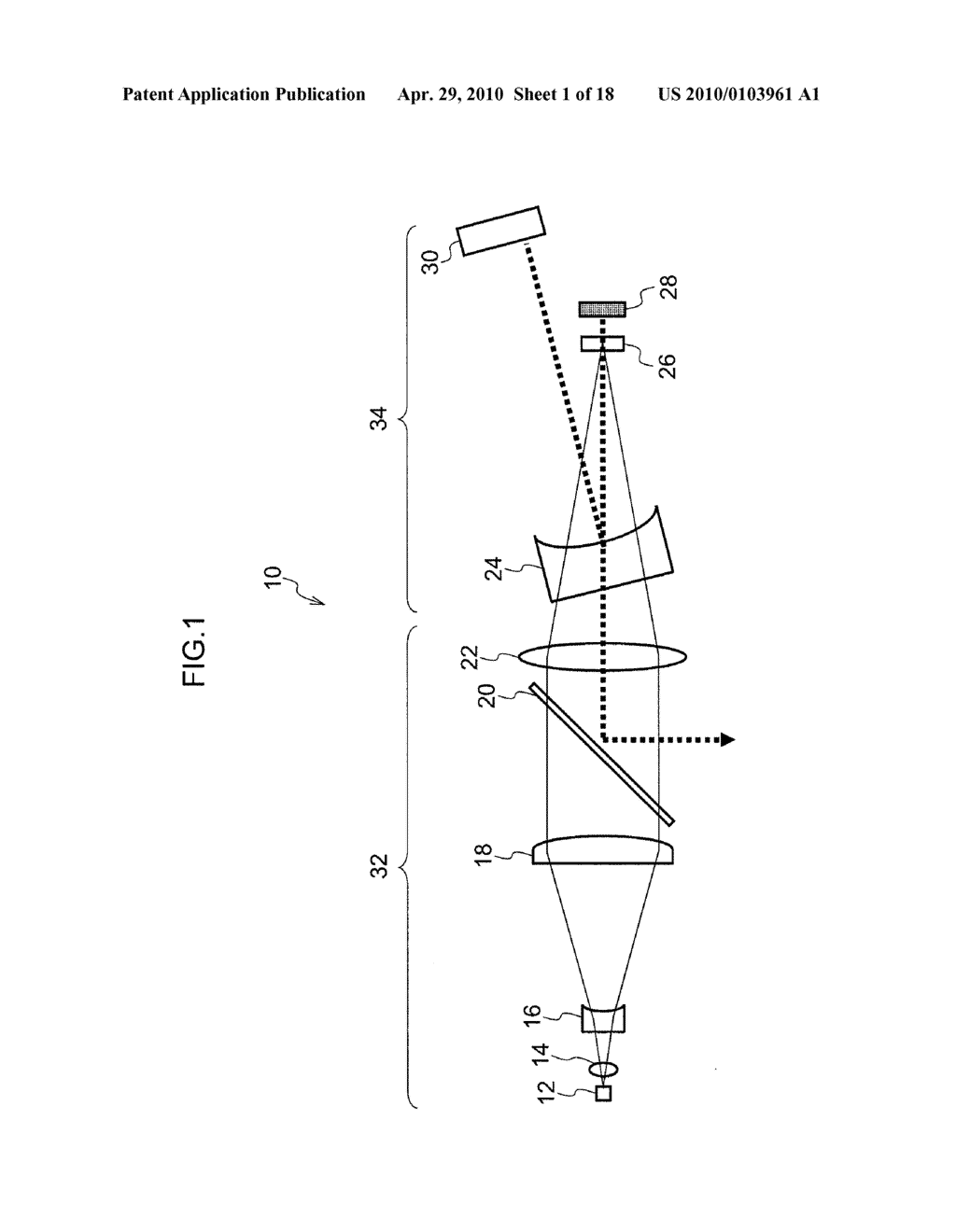 MODE-LOCKED LASER DEVICE, ULTRASHORT PULSE LIGHT SOURCE DEVICE, BROAD BANDWIDTH LIGHT SOURCE DEVICE, NON-LINEAR OPTICAL MICROSCOPY DEVICE, RECORDING DEVICE AND OPTICAL COHERENCE TOMOGRAPHY DEVICE - diagram, schematic, and image 02