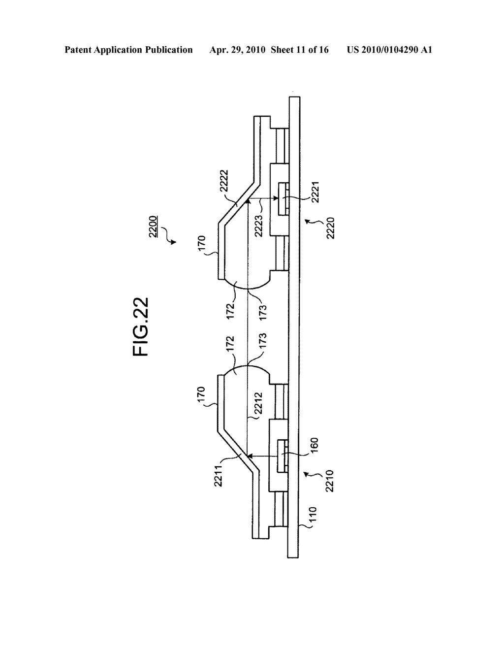 Optical subassembly manufacturing method, optical subassembly, OSA array, optical interconnecting device, WDM oscillator, and receiving circuit - diagram, schematic, and image 12