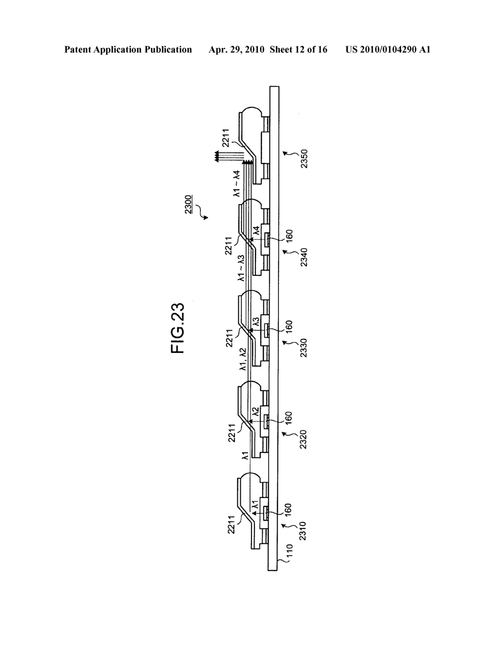 Optical subassembly manufacturing method, optical subassembly, OSA array, optical interconnecting device, WDM oscillator, and receiving circuit - diagram, schematic, and image 13