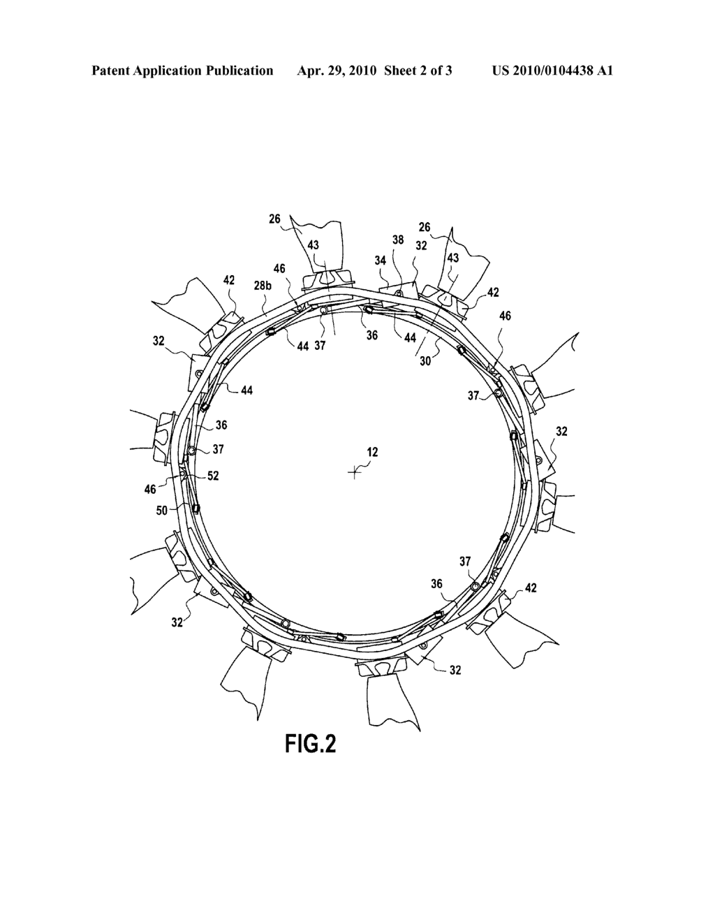 DEVICE FOR CONTROLLING THE PITCH OF FAN BLADES OF A TURBOPROP - diagram, schematic, and image 03