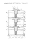 SEMICONDUCTOR CHIP HAVING VIA ELECTRODES AND STACKED SEMICONDUCTOR CHIPS INTERCONNECTED BY THE VIA ELECTRODES diagram and image