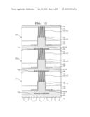 SEMICONDUCTOR CHIP HAVING VIA ELECTRODES AND STACKED SEMICONDUCTOR CHIPS INTERCONNECTED BY THE VIA ELECTRODES diagram and image