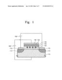 Method of manufacturing a flash memeory device diagram and image