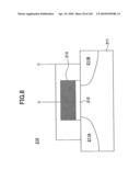 SEMICONDUCTOR INTEGRATED CIRCUIT DEVICE HAVING IMPROVED PUNCH-THROUGH RESISTANCE AND PRODUCTION METHOD THEREOF, SEMICONDUCTOR INTEGRATED CIRCUIT DEVICE INCLUDING A LOW-VOLTAGE TRANSISTOR AND HIGH-VOLTAGE TRANSISTOR diagram and image