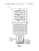 Alternative Inputs of a Mobile Communications Device diagram and image