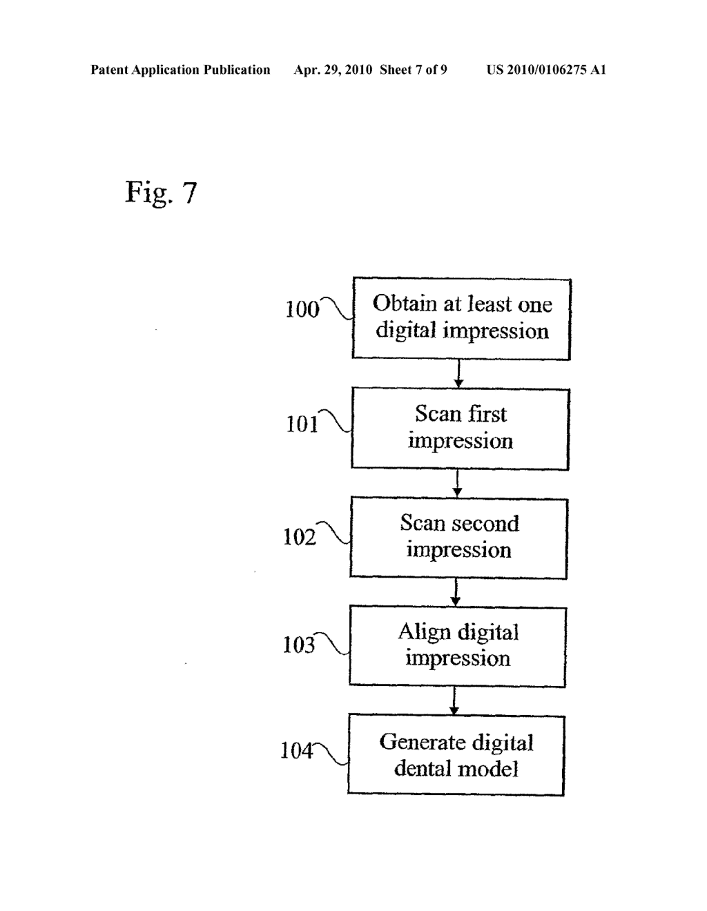 METHOD AND APPARATUS FOR OBTAINING DATA FOR A DENTAL COMPONENT AND A PHYSICAL DENTAL MODEL - diagram, schematic, and image 08