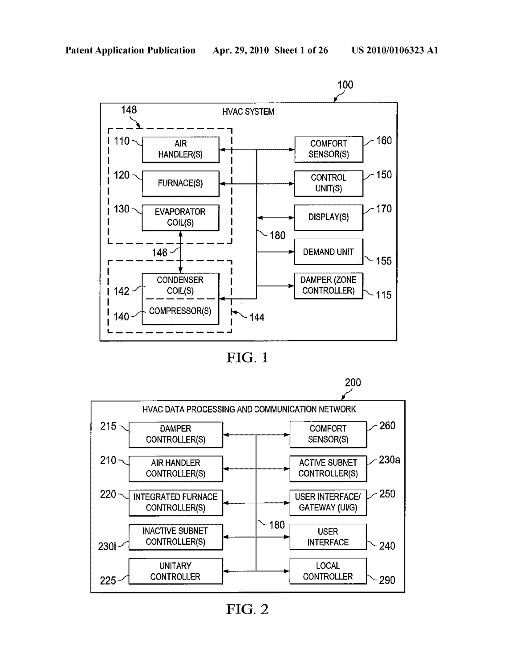 COMMUNICATION PROTOCOL SYSTEM AND METHOD FOR A DISTRIBUTED-ARCHITECTURE HEATING, VENTILATION AND AIR CONDITIONING NETWORK - diagram, schematic, and image 02