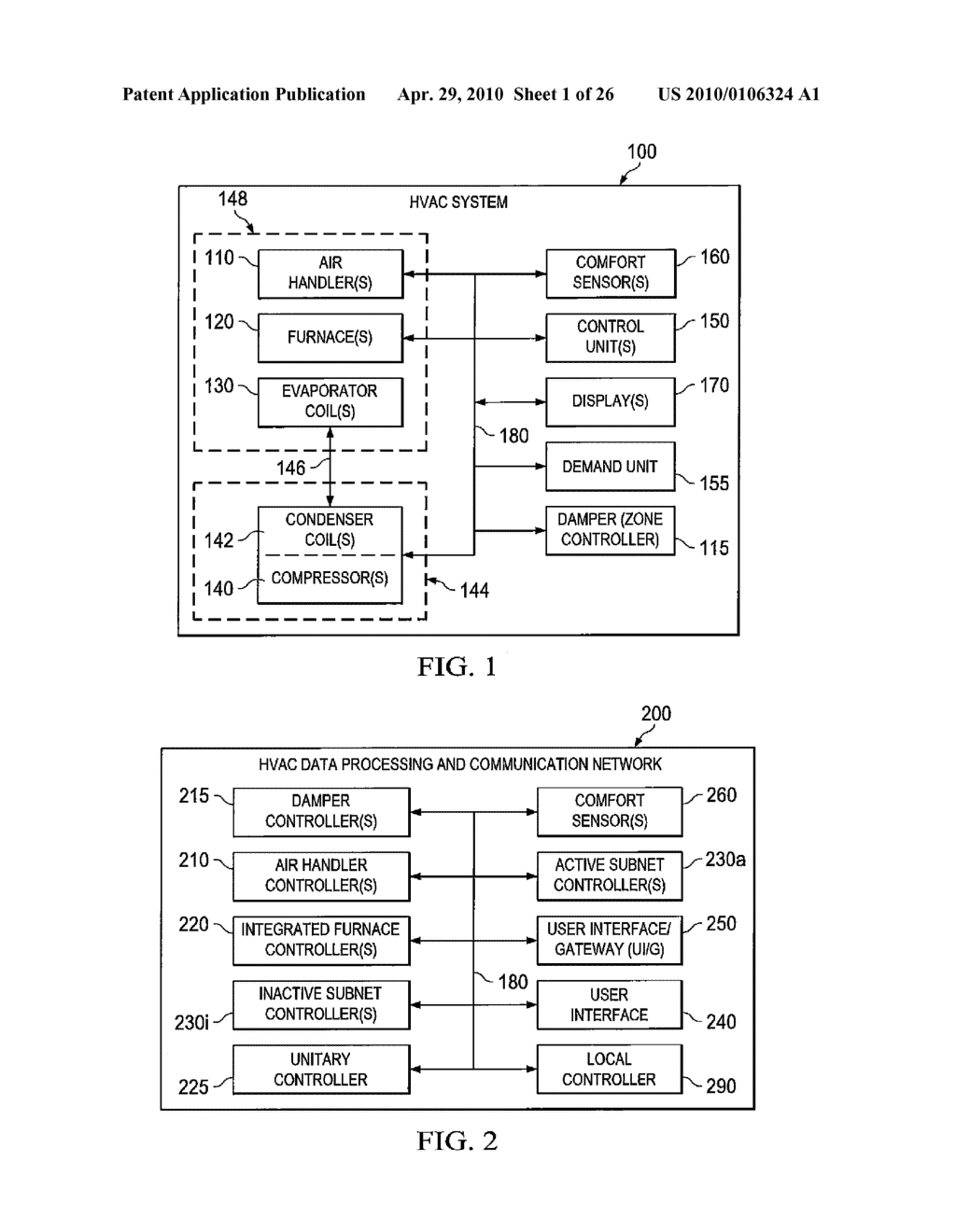 COMMUNICATION PROTOCOL SYSTEM AND METHOD FOR A DISTRIBUTED-ARCHITECTURE HEATING, VENTILATION AND AIR CONDITIONING NETWORK - diagram, schematic, and image 02