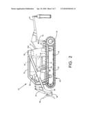 Unmanned land vehicle having universal interfaces for attachments and autonomous operation capabilities and method of operation thereof diagram and image