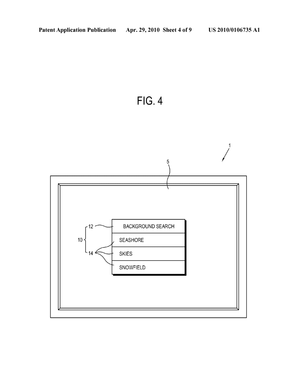 IMAGE APPARATUS AND IMAGE CONTENTS SEARCHING METHOD THEREOF - diagram, schematic, and image 05