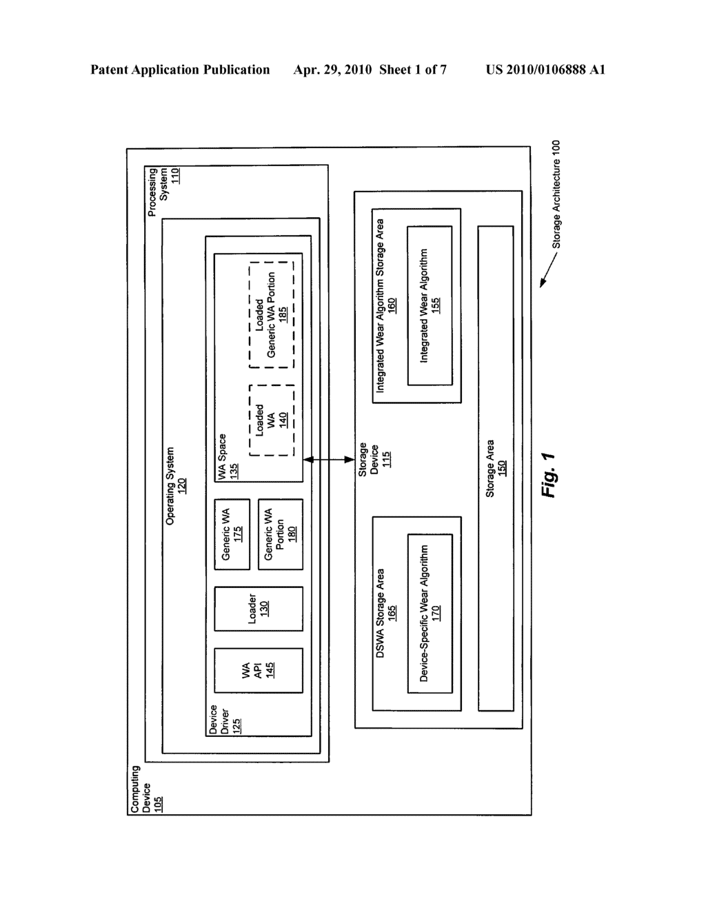 Method and System For Device Independence In Storage Device Wear Algorithms - diagram, schematic, and image 02