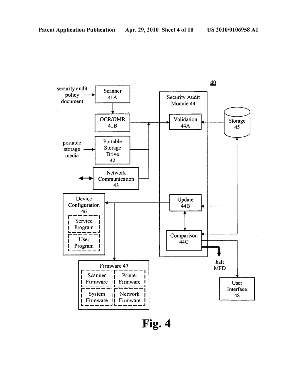 SECURITY AUDIT SYSTEM AND METHOD - diagram, schematic, and image 05