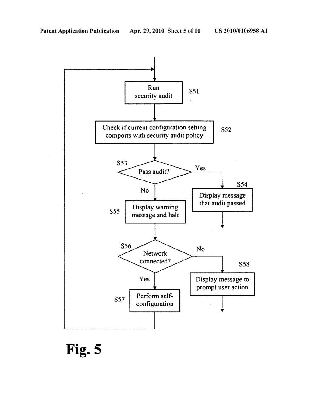 SECURITY AUDIT SYSTEM AND METHOD - diagram, schematic, and image 06