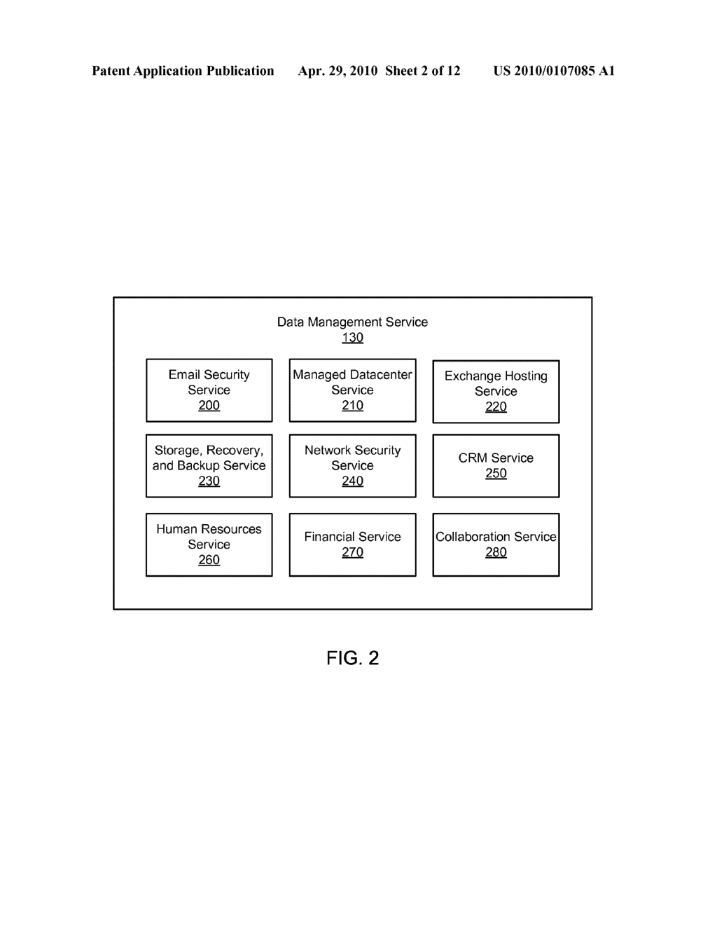 CONTROL PANEL FOR MANAGING MULTIPLE ONLINE DATA MANAGEMENT SOLUTIONS - diagram, schematic, and image 03