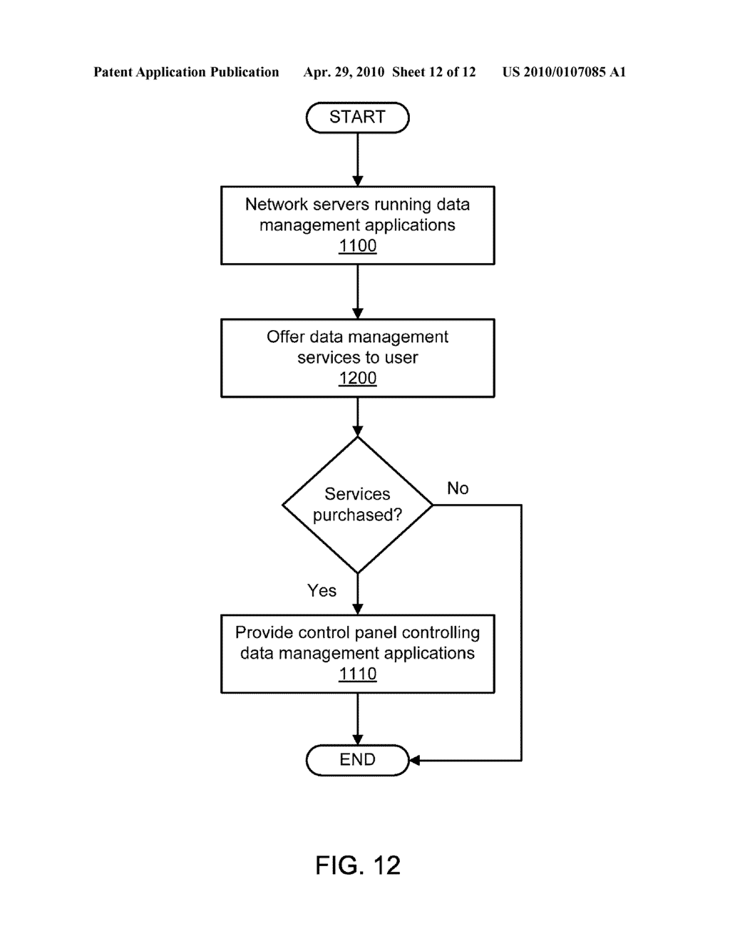 CONTROL PANEL FOR MANAGING MULTIPLE ONLINE DATA MANAGEMENT SOLUTIONS - diagram, schematic, and image 13