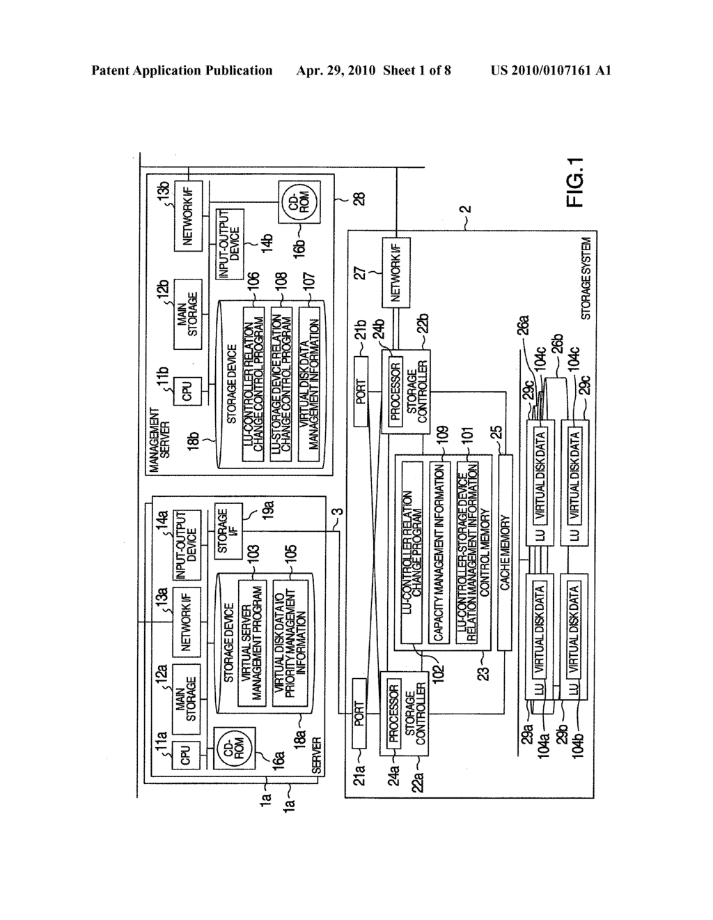 Method of Improving or Managing Performance of Storage System, System, Apparatus, and Program - diagram, schematic, and image 02