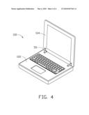 HINGE AND COLLAPSIBLE DEVICE UTILIZING THE SAME diagram and image